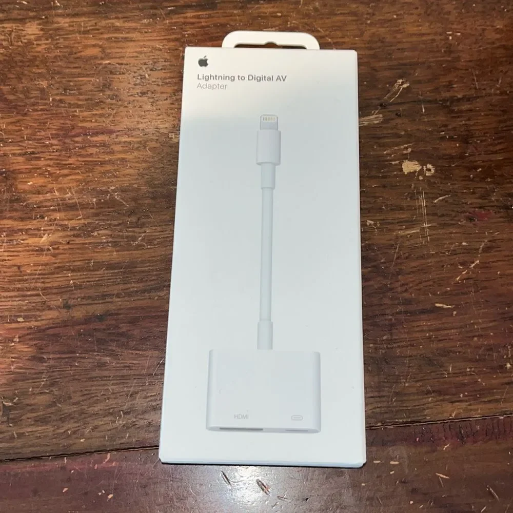 New NIB Apple OEM Lightning Digital AV Adapter BRAND NEW IN BOX